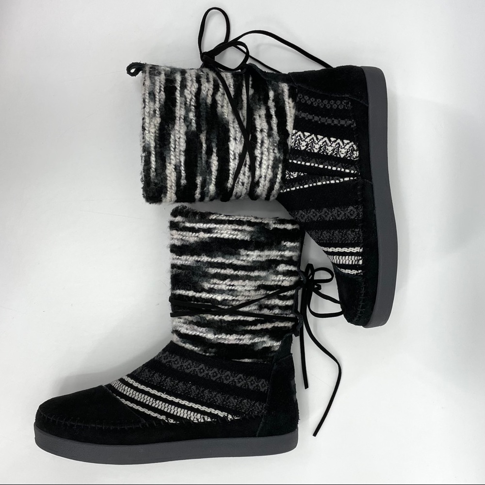 Toms black and white weather resistant boots - Picture 6 of 12